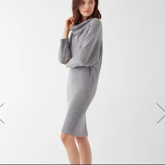NWT Splendid Daphne Cowl Neck Sweater Dress - Picture 3 of 11